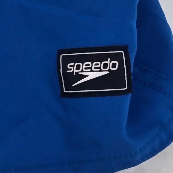 Speedo Mens Swim Trunks Blue Size XXL‎ Marina Flex Volley 17" Pocket NWT - Picture 4 of 13